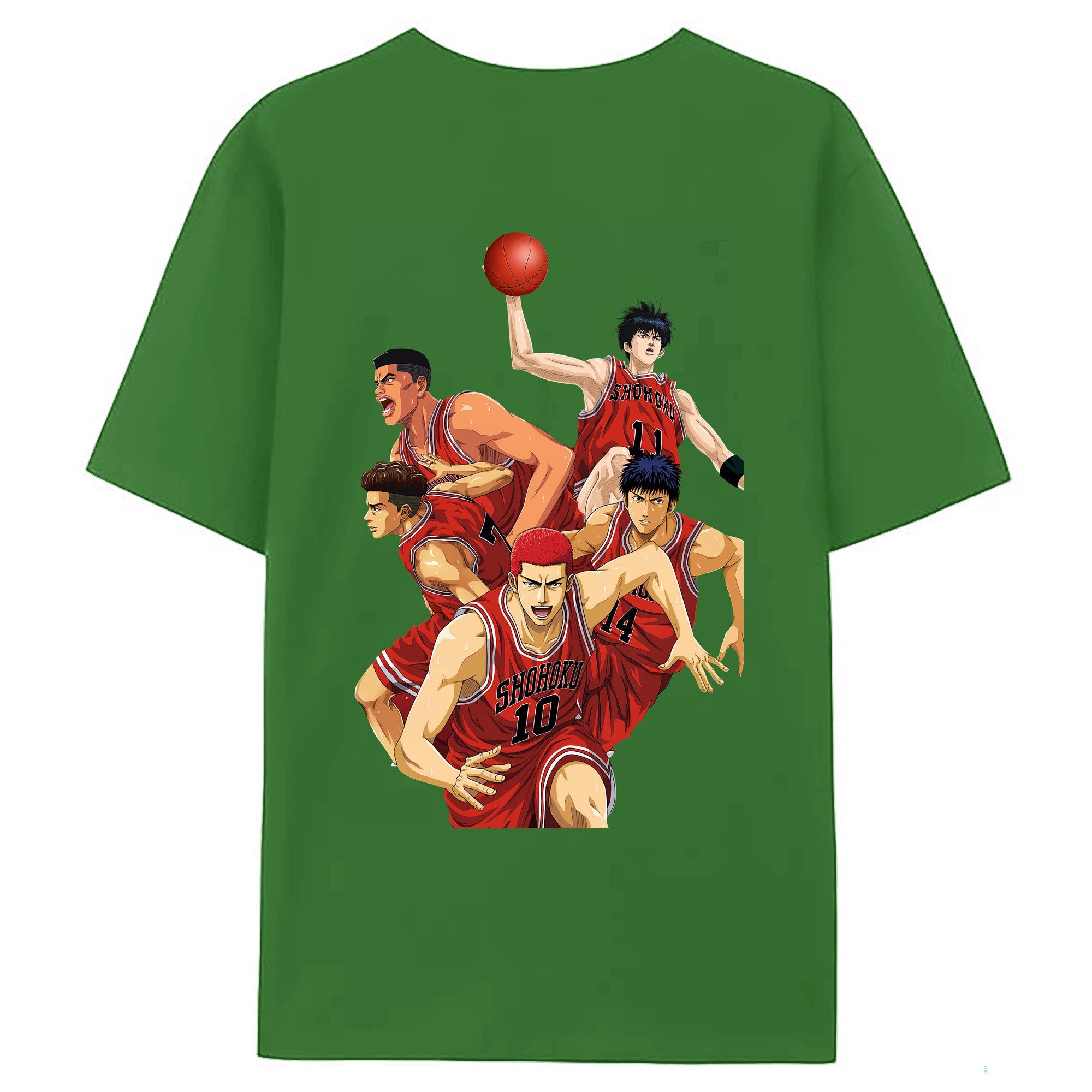 （画像用） SLAM DUNK／スラムダンク レディース半袖Tシャツ(バックプリント)